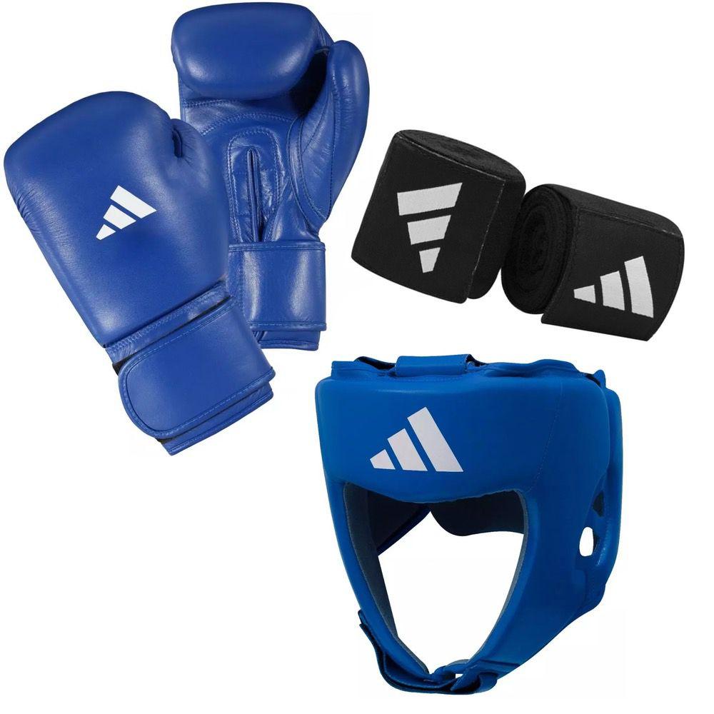 Adidas IBA Licensed Boxing Set Blue