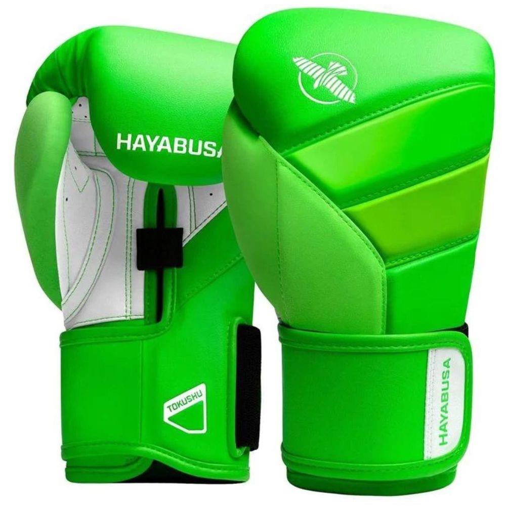 Hayabusa T3 Neon Boxing Gloves - Green | Fight Equipment UK – FEUK