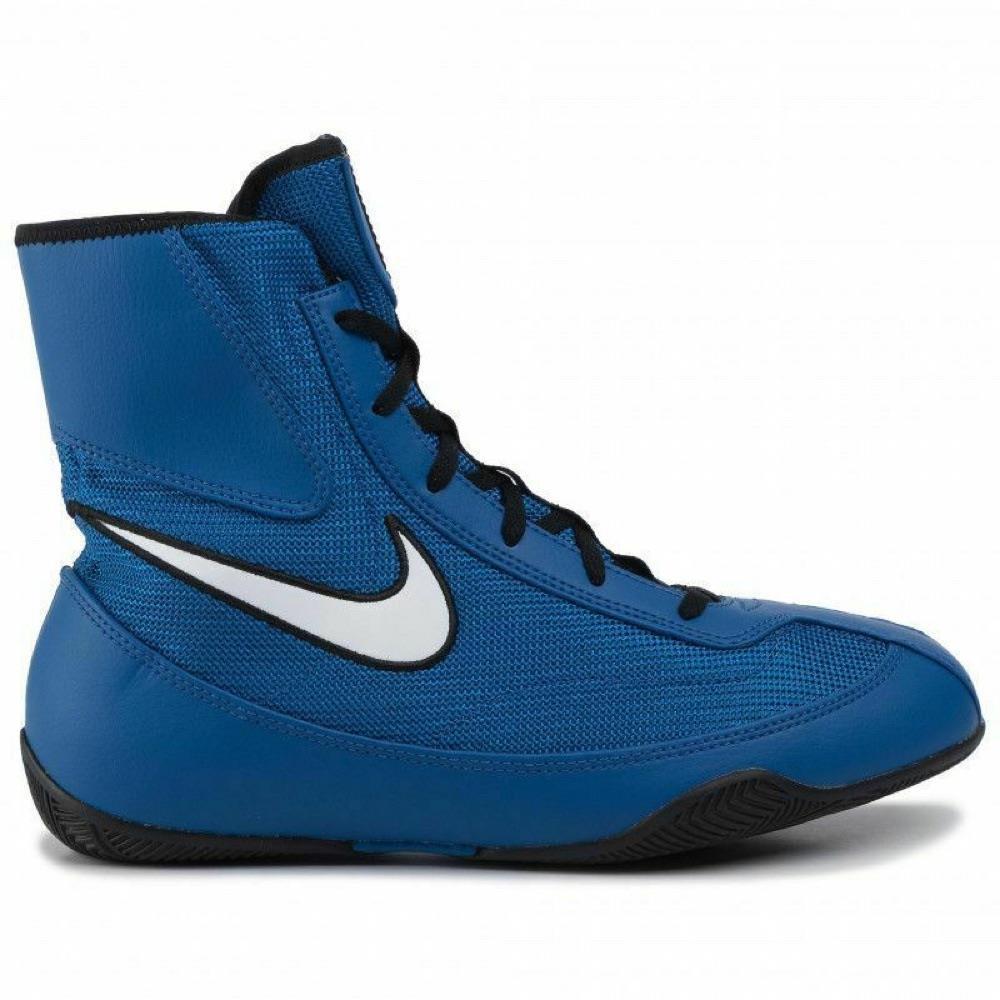 Nike machomai blue white on sale red