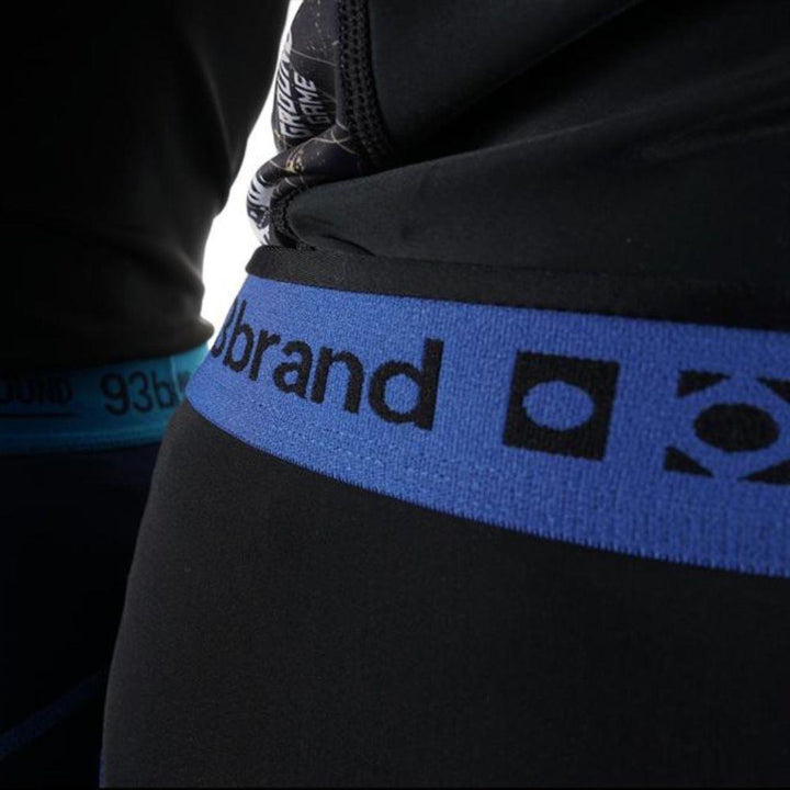 93 Brand Standard Issue Womens BJJ Spats - Black-FEUK