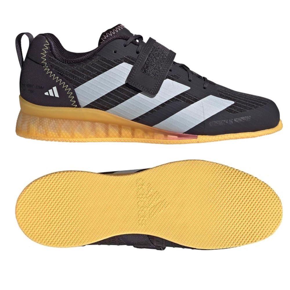 Adidas Adipower 3 Weightlifting Boots - Black/Oly-Adidas