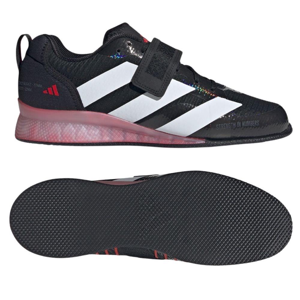 Adidas Adipower 3 Weightlifting Boots - Core Black-Adidas