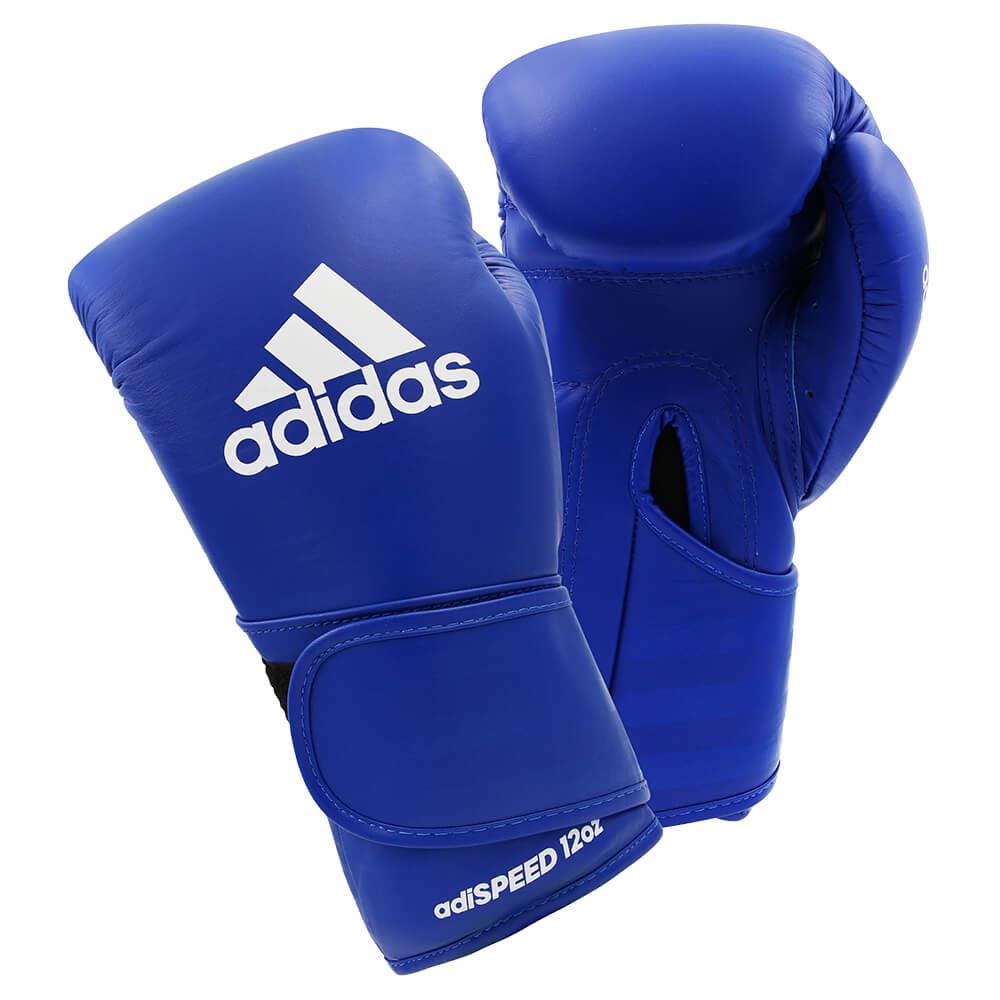 Adidas Adispeed Boxing Gloves - Blue - 16oz-Adidas
