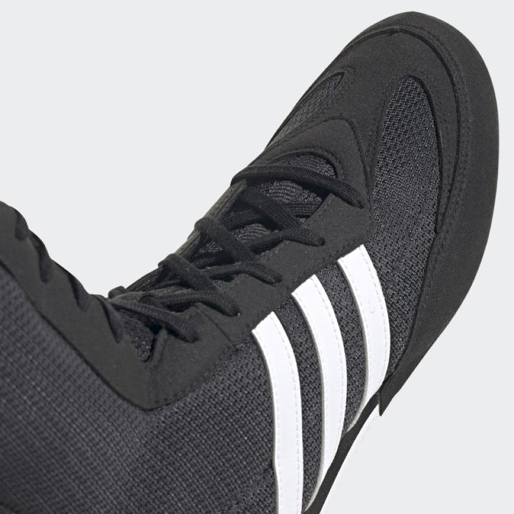 Adidas Box Hog 2.0 Boxing Boots - Black/White-FEUK