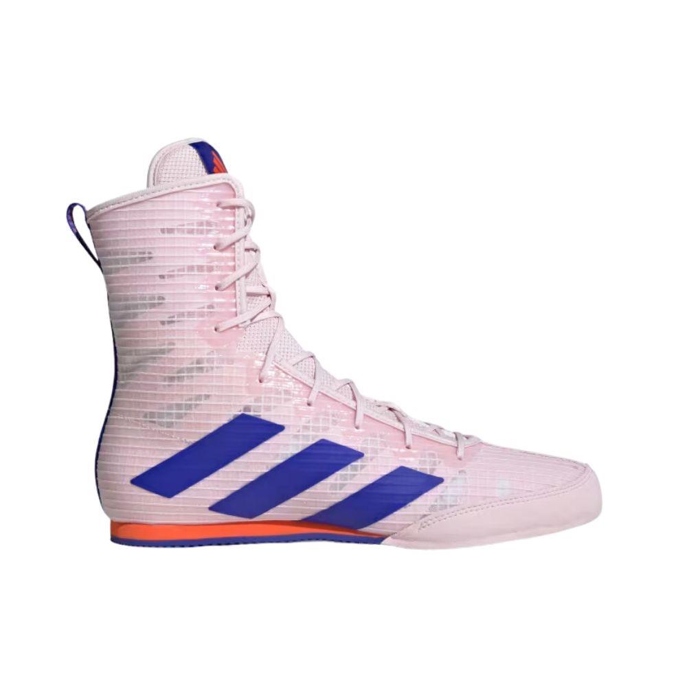 Adidas Box Hog 4 Boxing Boots - Pink/Blue-Adidas