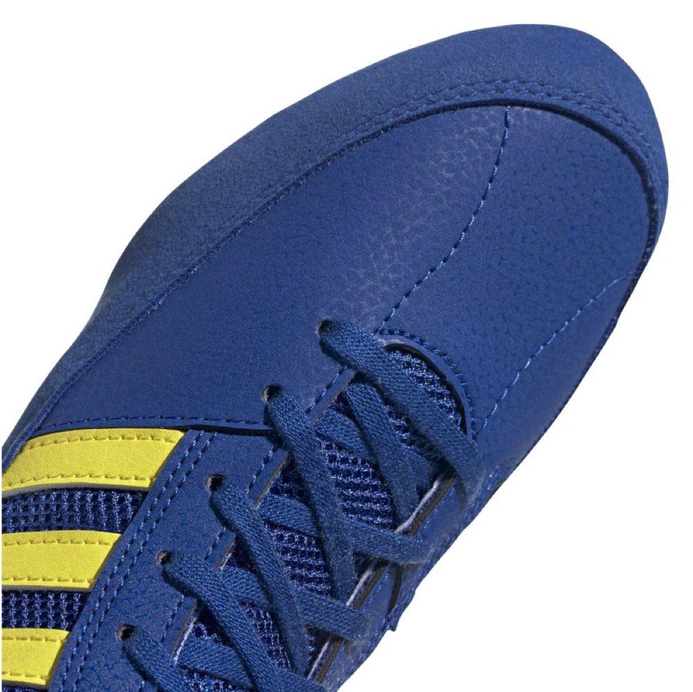 Adidas Havoc Adult Wrestling Boots - Blue-FEUK