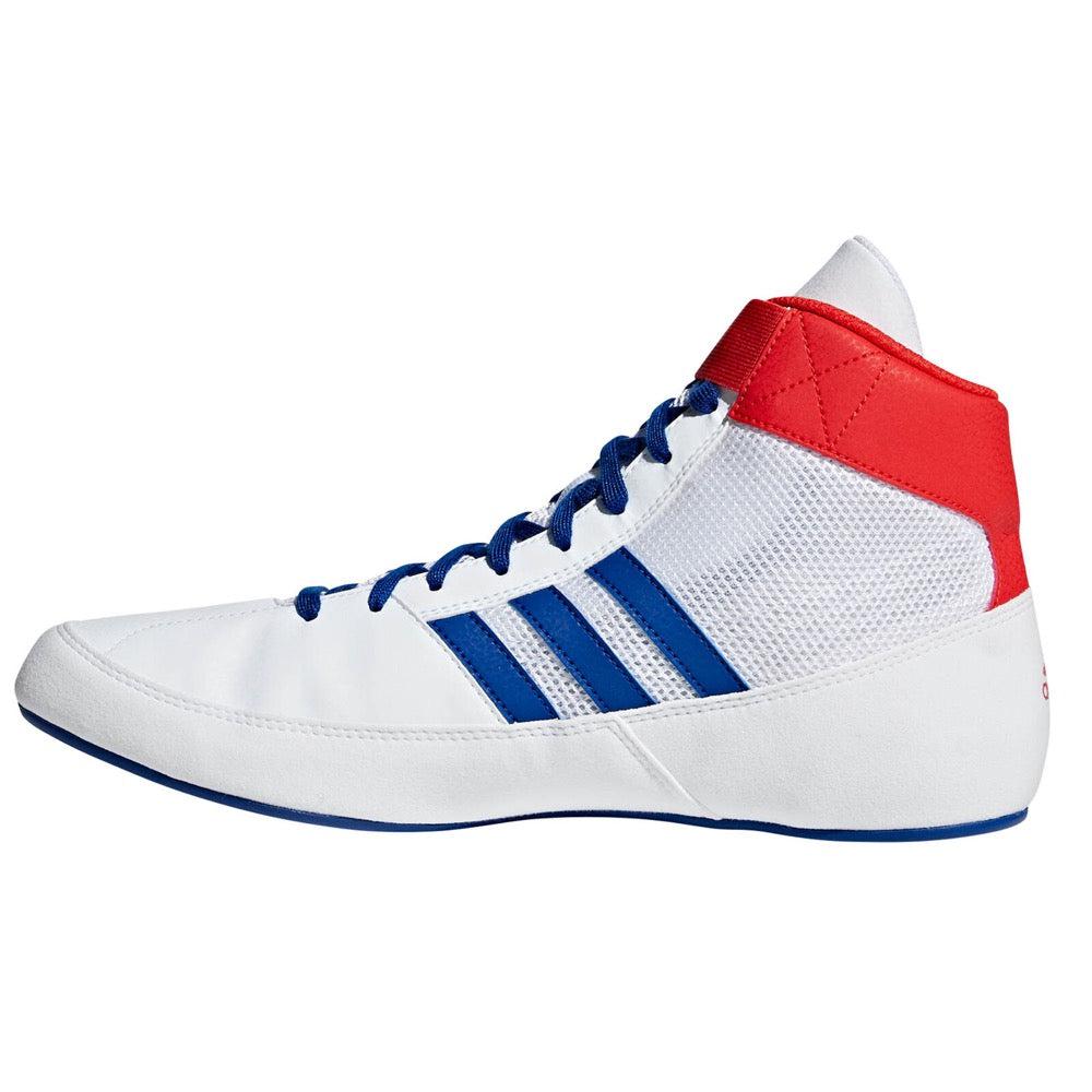 Adidas Havoc Kids Wrestling Boots - White-FEUK