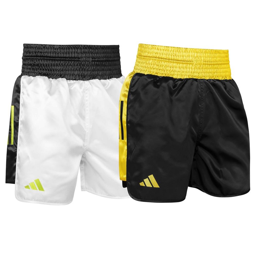 Adidas Premium Satin Boxing Shorts-Adidas