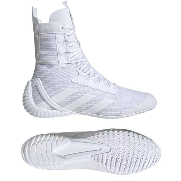 Adidas Speedex 23 Boxing Boots - White-Adidas