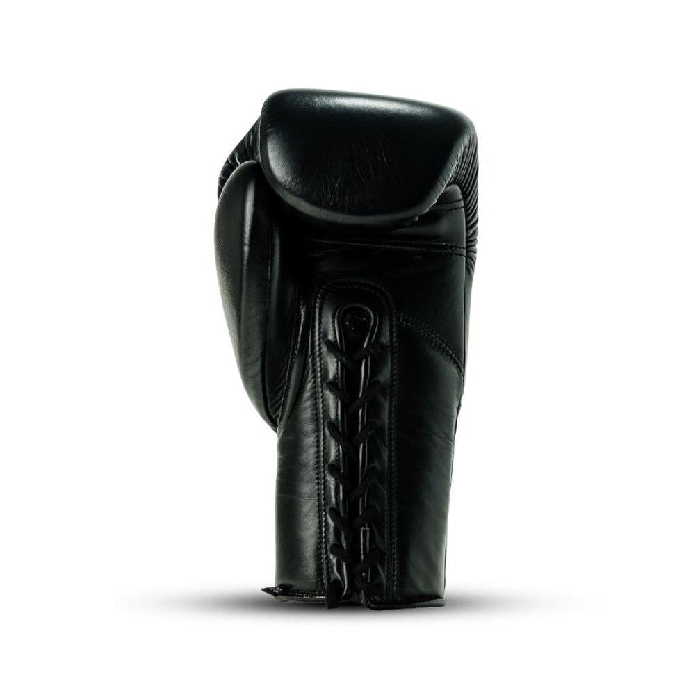 Bravose Predator Lace Boxing Gloves - Black - 16oz-FEUK