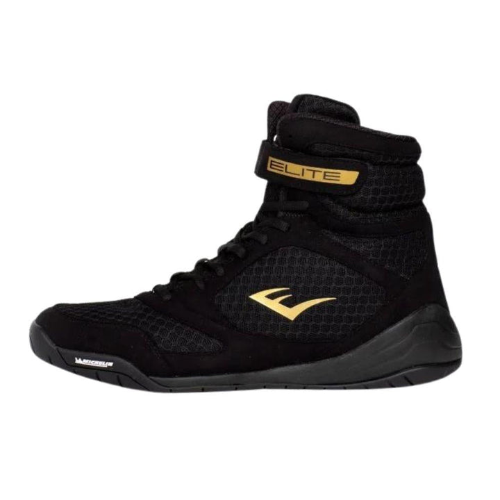 Everlast Elite 2.0 High Top Boxing Boots - Black-Everlast