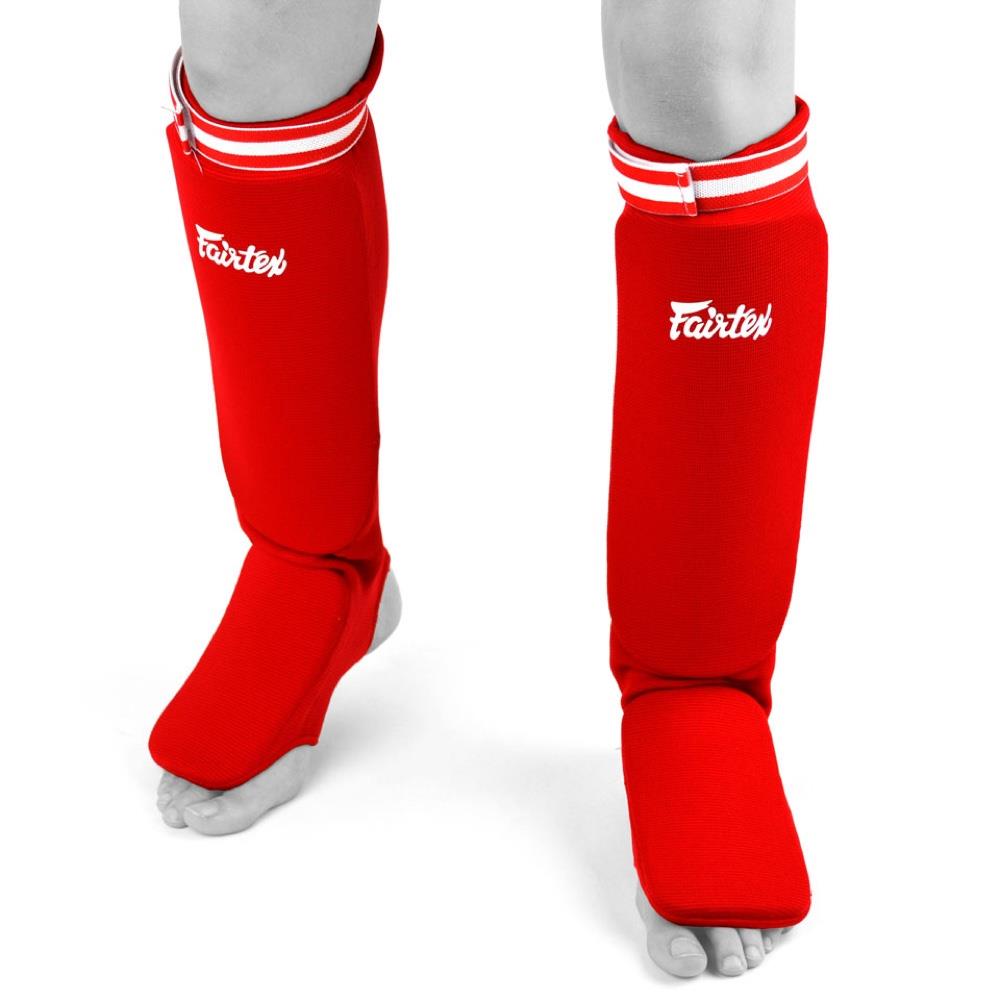 Fairtex Competition Elasticated Shin Guards-Fairtex