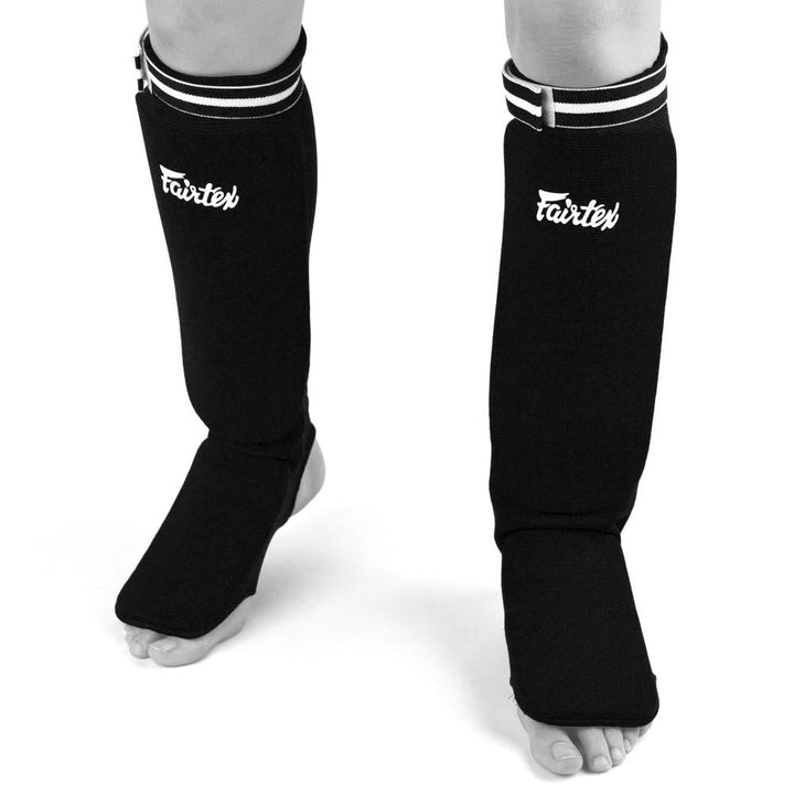 Fairtex Competition Elasticated Shin Guards-Fairtex