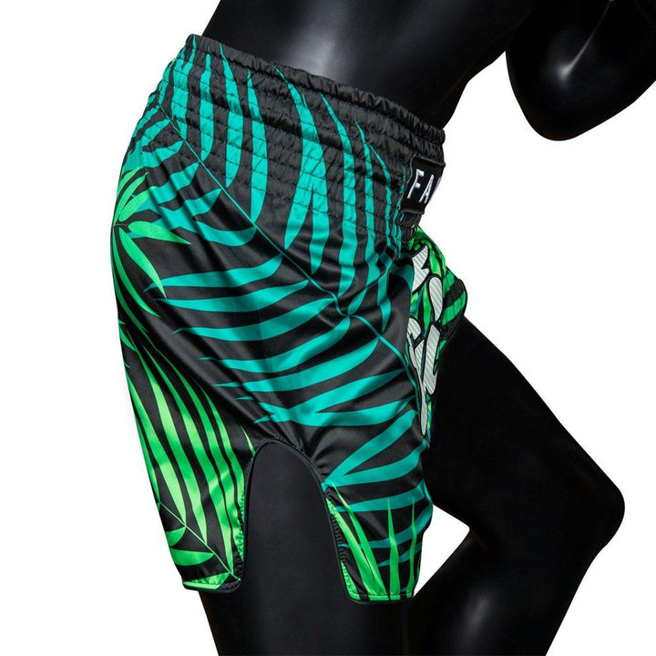 Fairtex Deep Forest Muay Thai Shorts - Green-Fairtex