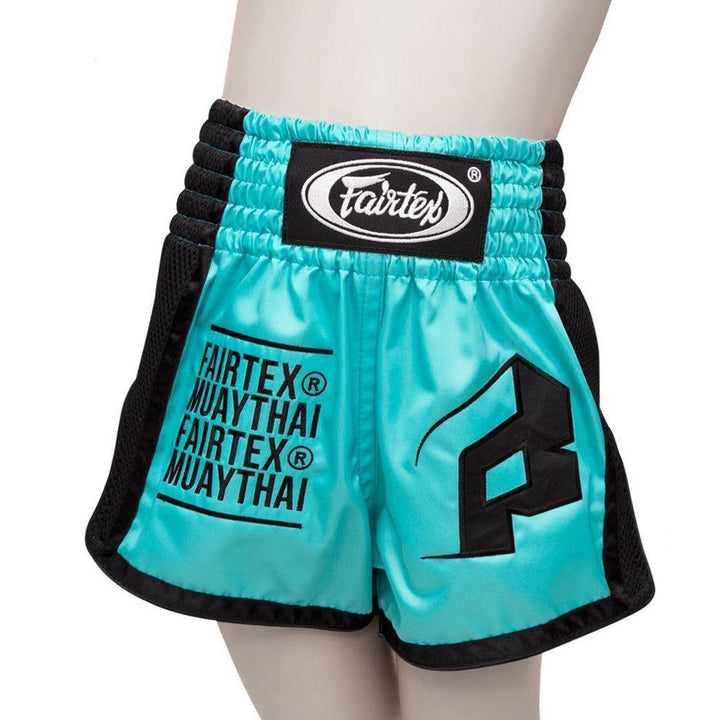 Fairtex Kids Turquoise Muay Thai Shorts-Fairtex