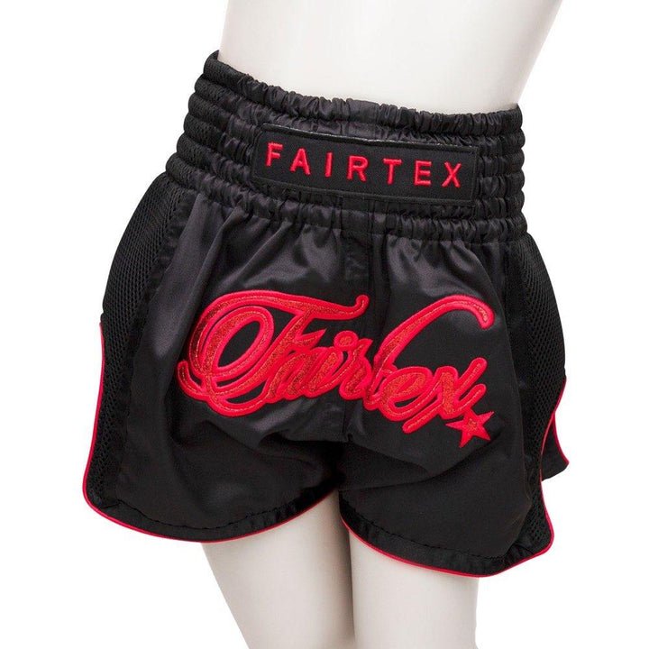 Fairtex Midnight Red Kids Muay Thai Shorts-Fairtex