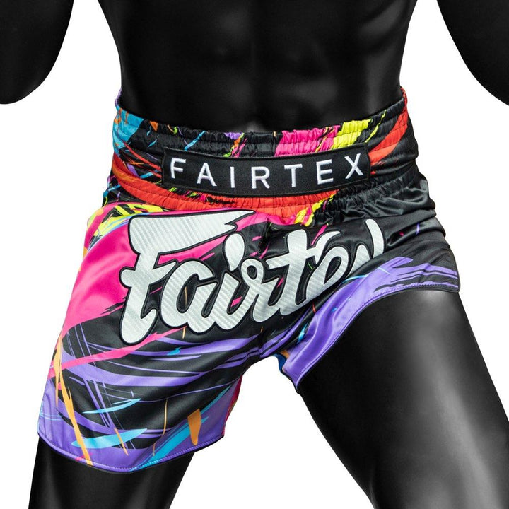 Fairtex World Music Muay Thai Shorts - Black-Fairtex