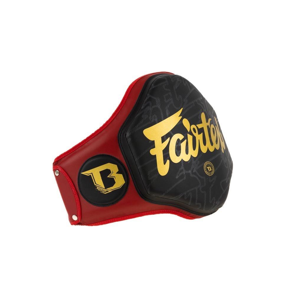 Fairtex X Booster Belly Pad - Red/Black-Fairtex