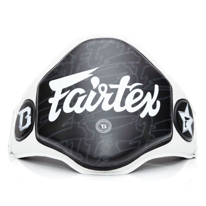 Fairtex X Booster Belly Pad - White/Black-Fairtex