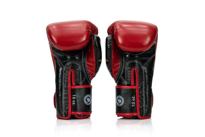 Fairtex X Booster Muay Thai Boxing Gloves - Red/Black-Fairtex