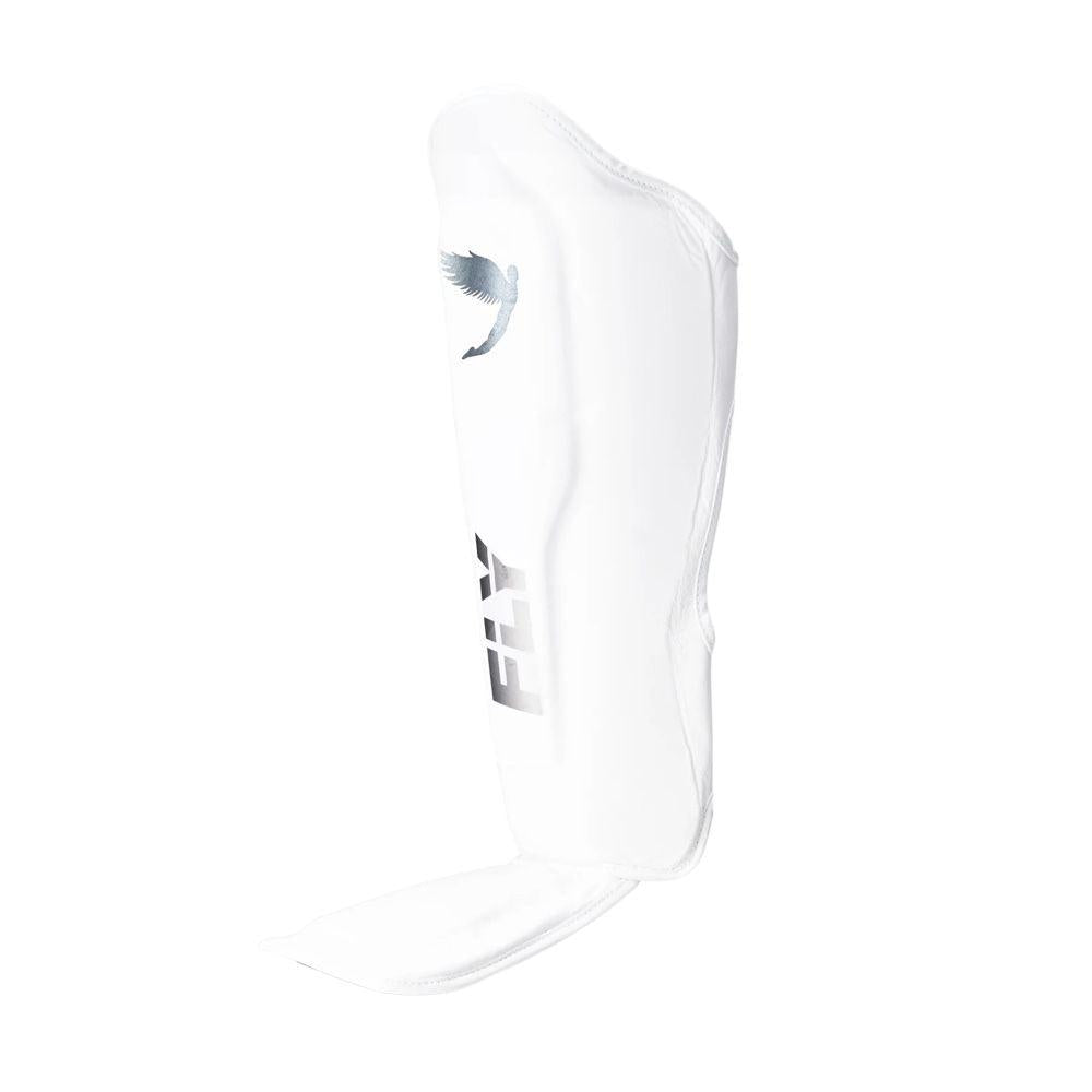 Fly Spectre MMA Shin Guards - White-FEUK