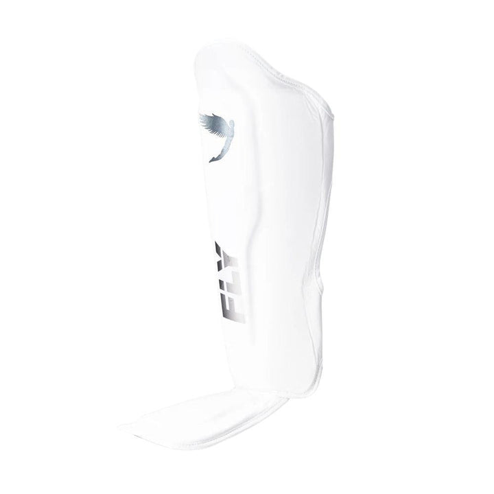 Fly Spectre MMA Shin Guards - White-FEUK