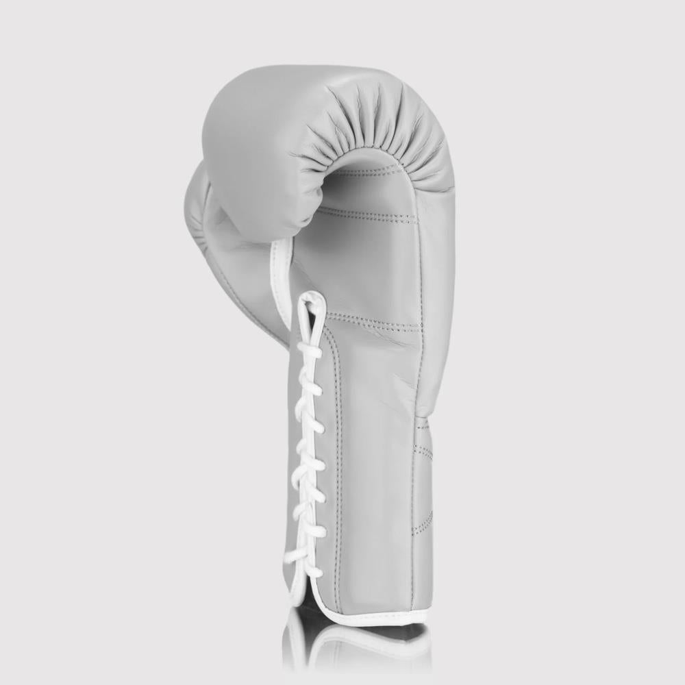 Fly Superlace X Boxing Gloves - Grey-FEUK