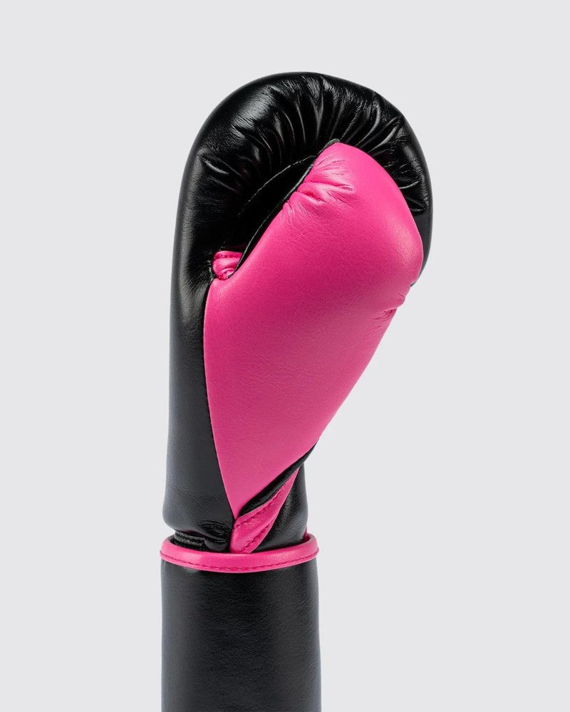 Fly Superloop X Boxing Gloves - Black/Pink-Fly