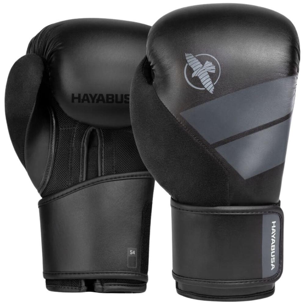 Hayabusa S4 Boxing Gloves - Black-Hayabusa