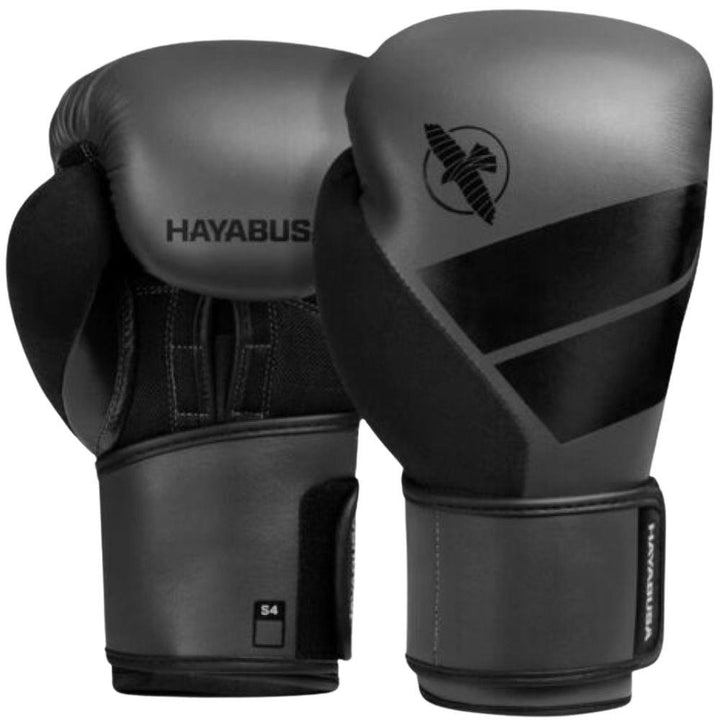 Hayabusa S4 Boxing Gloves - Charcoal-Hayabusa