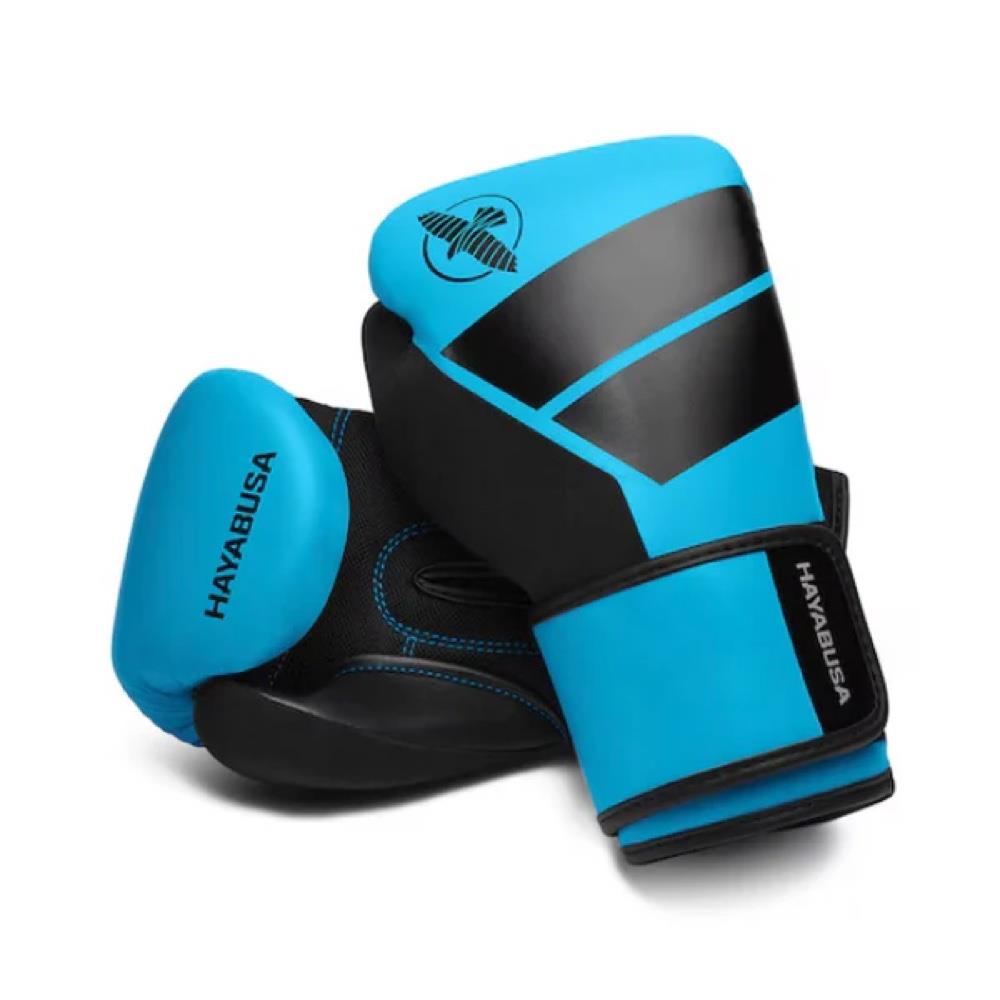 Hayabusa S4 Youth Boxing Gloves - Cyan-Hayabusa