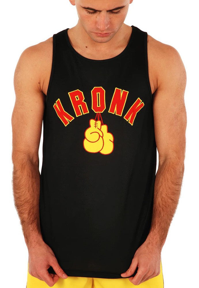 Kronk Gloves Applique Training Vest - Black-Kronk