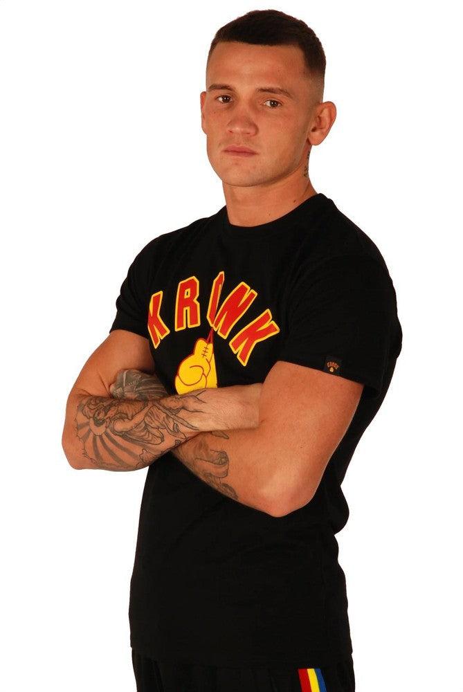 Kronk Gloves T-Shirt - Black-Kronk