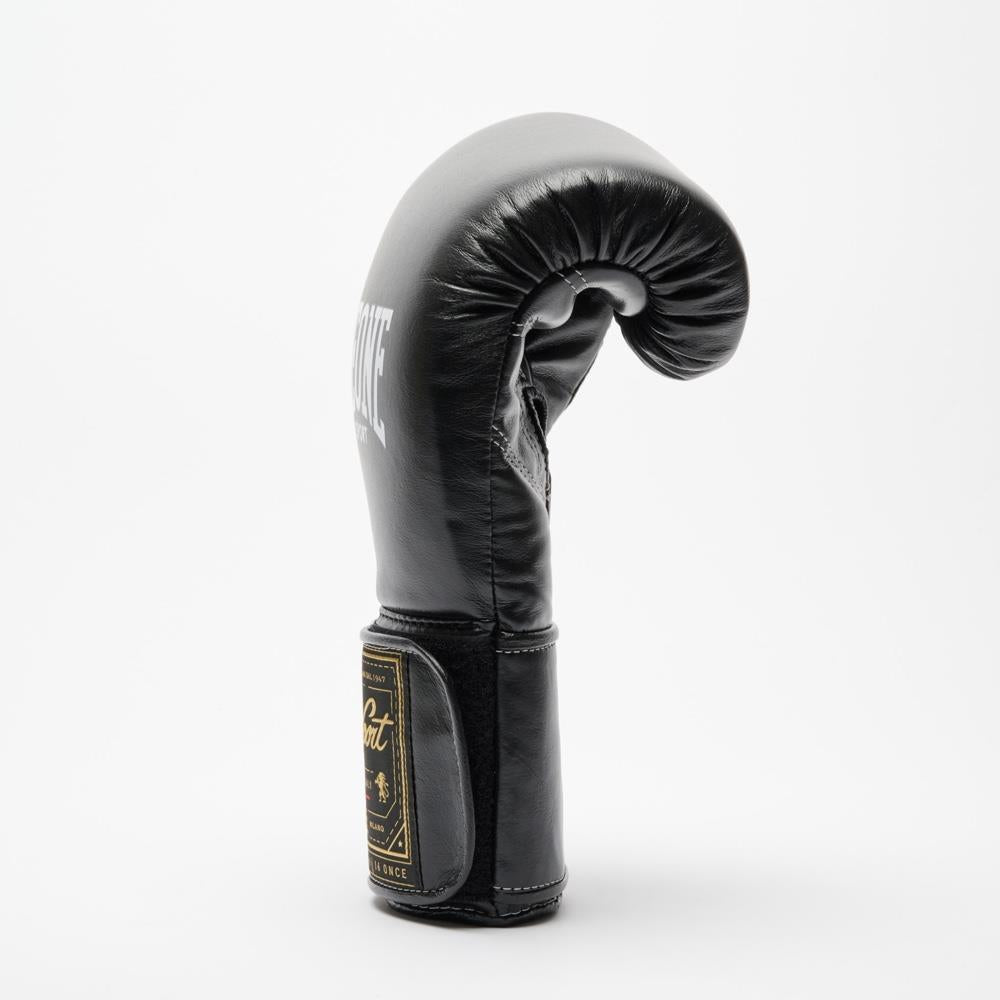 Leone Orlando Classico Boxing Gloves - Black-Leone 1947