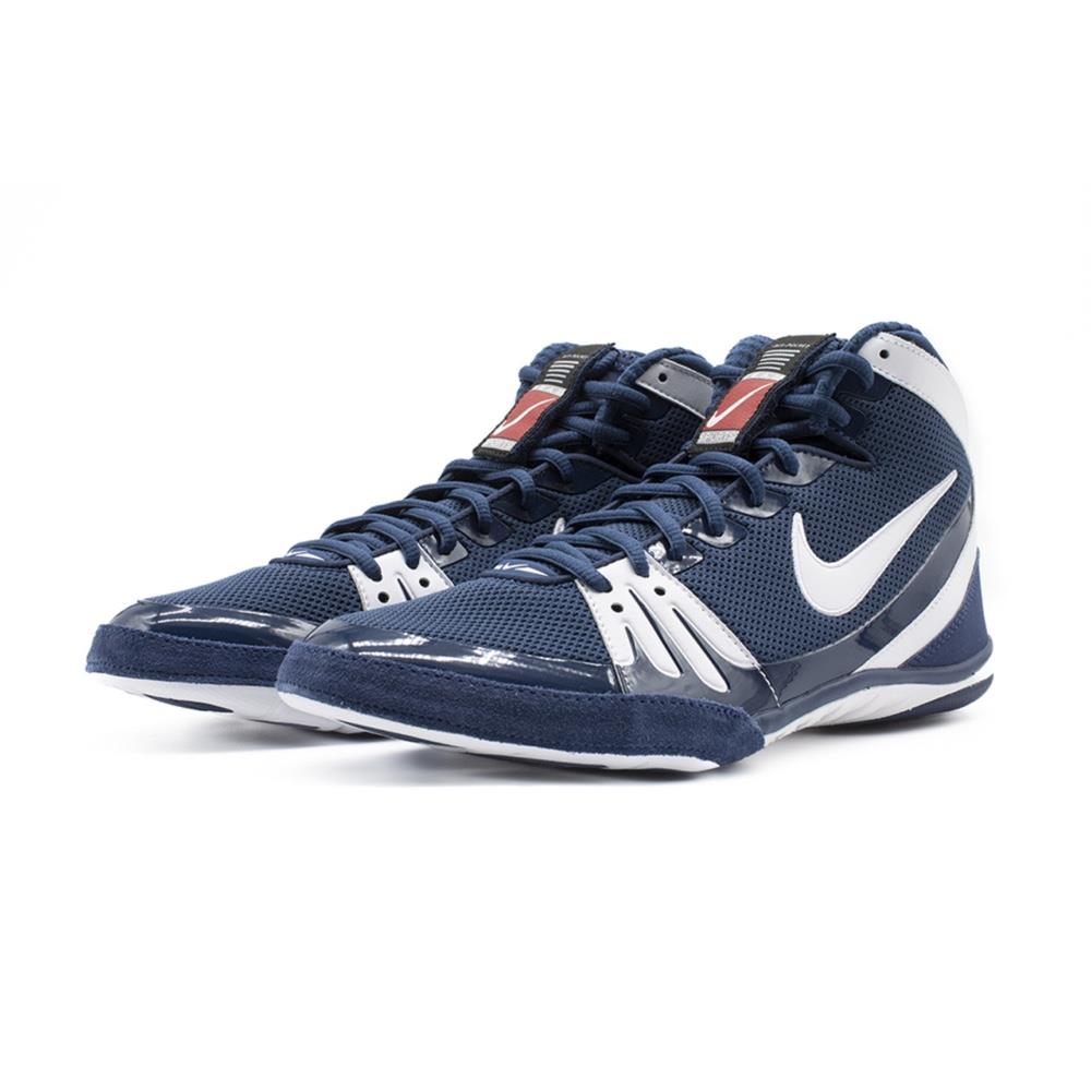 Nike Freek Wrestling Boxing Boots - Navy/White-Nike