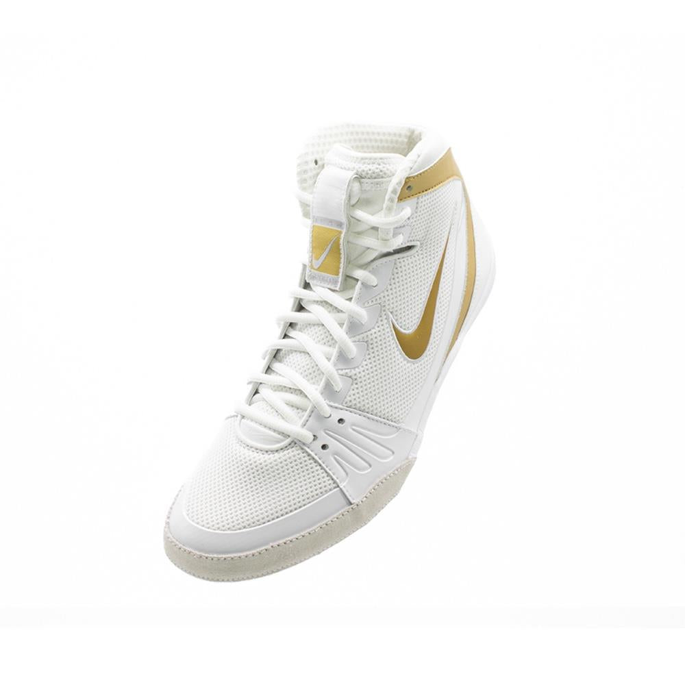 Nike Freek Wrestling Boxing Boots - White/Gold-Nike