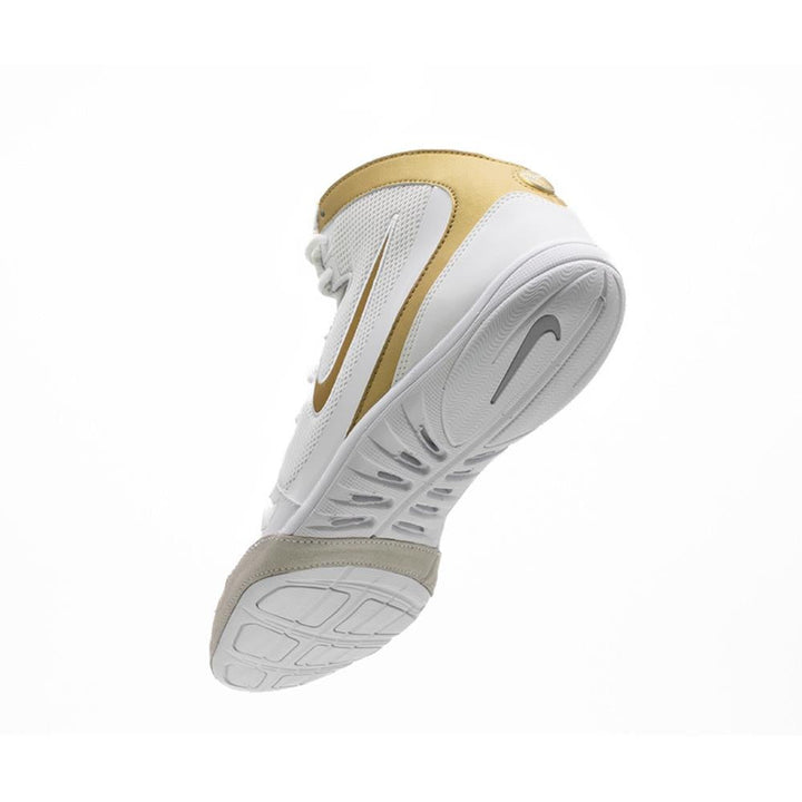 Nike Freek Wrestling Boxing Boots - White/Gold-Nike