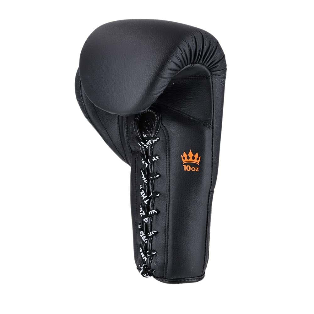 Playerz SparTech Lace Boxing Gloves - Neon Orange-Playerz Boxing