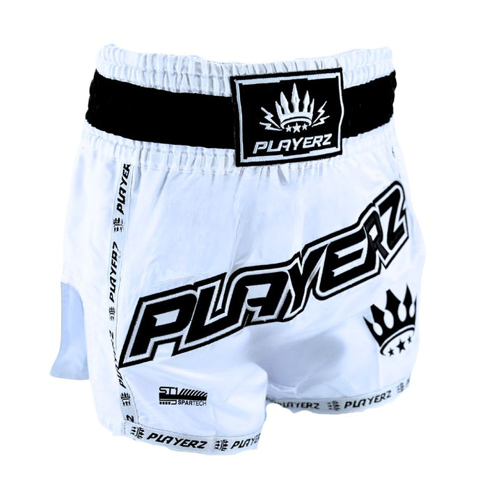 Playerz SparTech Muay Thai Set - White-Playerz Boxing