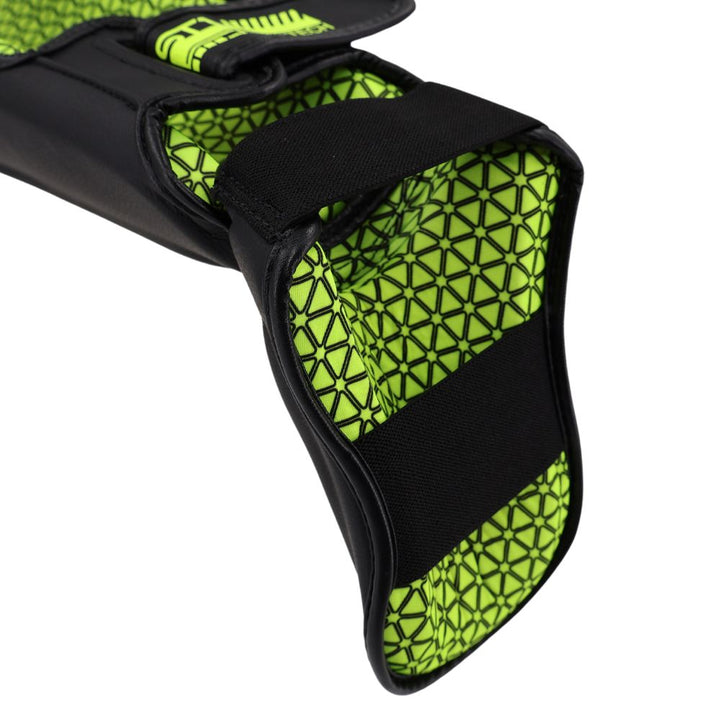 Playerz SparTech Shin Guards - Black/Neon-Playerz Boxing