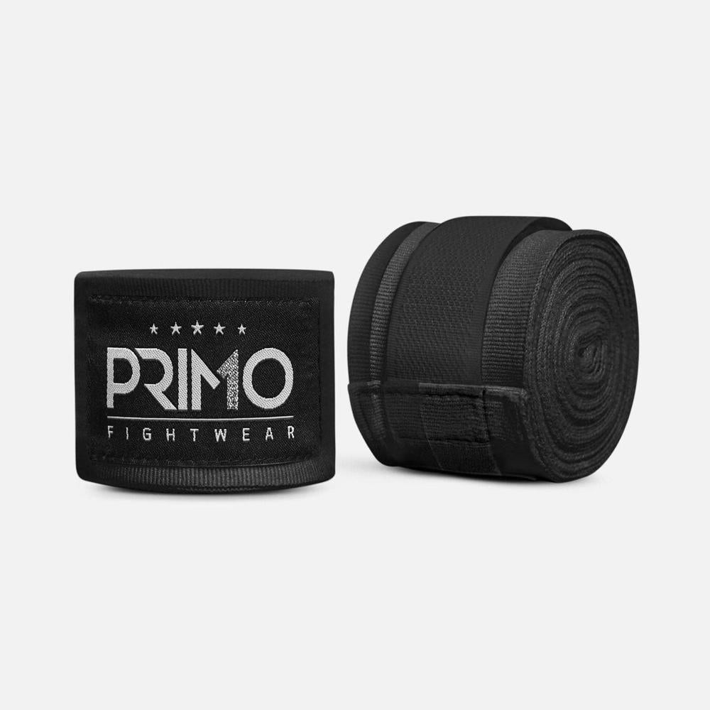 Primo 160 Series Hand Wraps - Charcoal Black-Primo