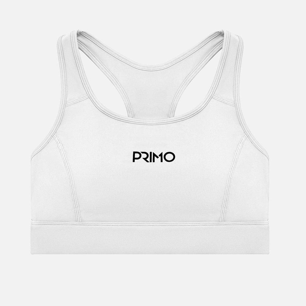 Primo Air Sports Bra - White-Primo