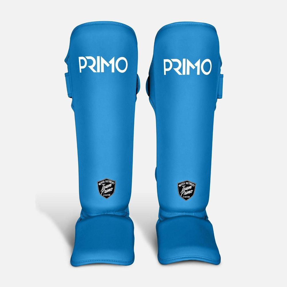 Primo Classic Muay Thai Shinguard - Blue-Primo