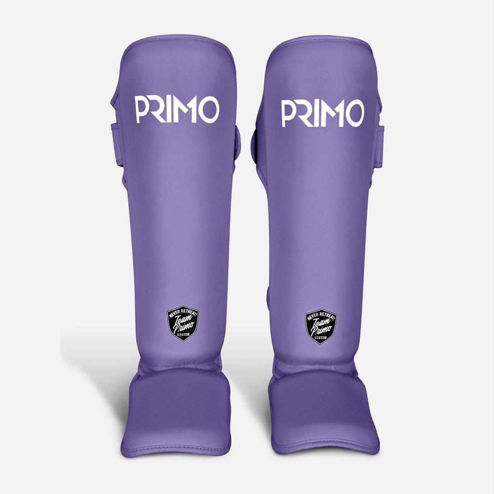 Primo Classic Muay Thai Shinguard - Purple-Primo