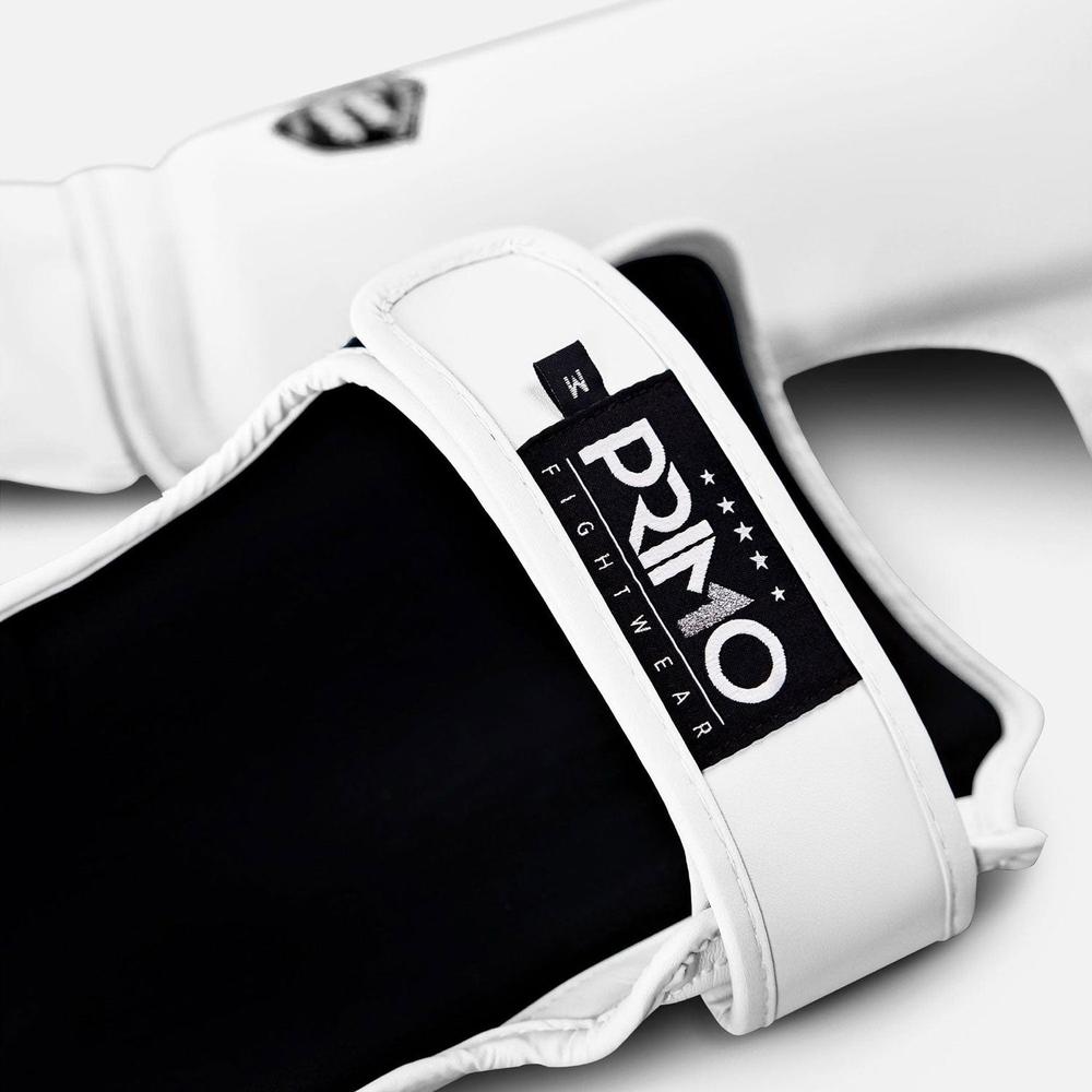 Primo Classic Muay Thai Shinguard - White-Primo