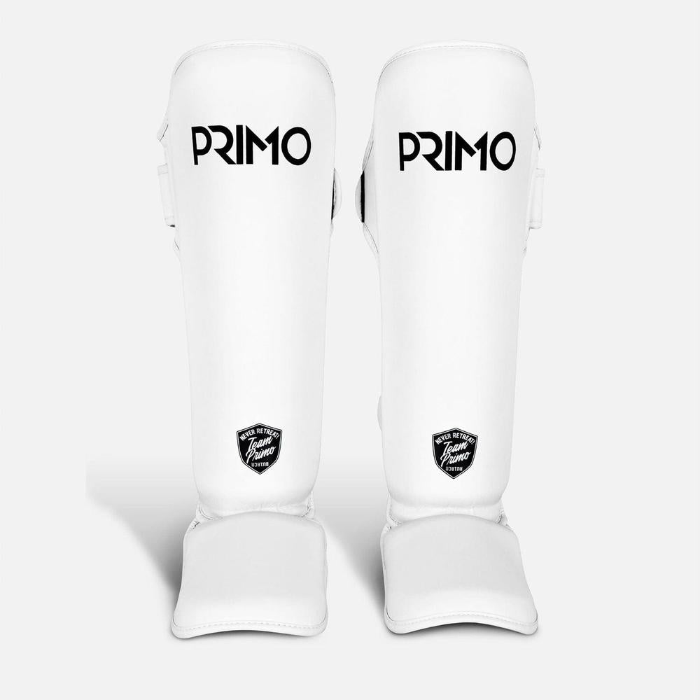 Primo Classic Muay Thai Shinguard - White-Primo