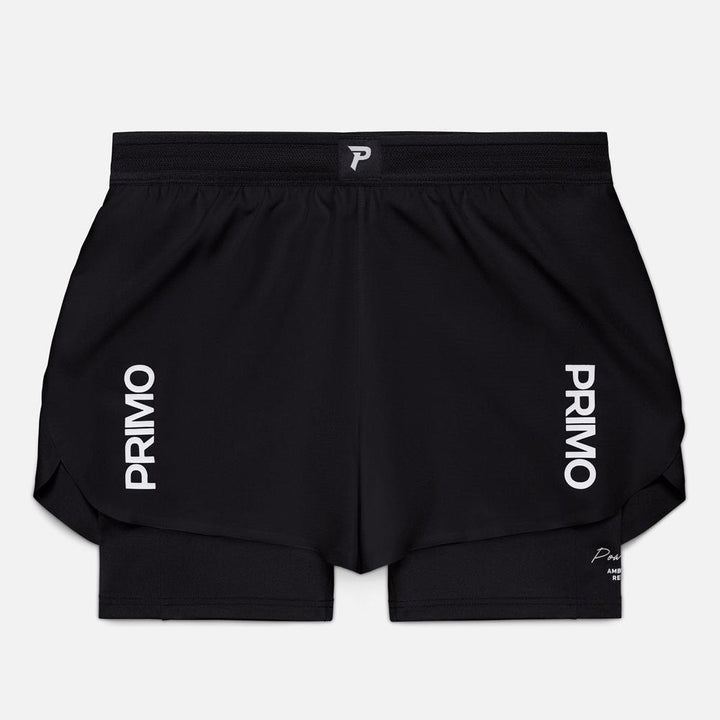 Primo E.S.C. (Elite Strikers Club) Compression Shorts - Onyx-Primo