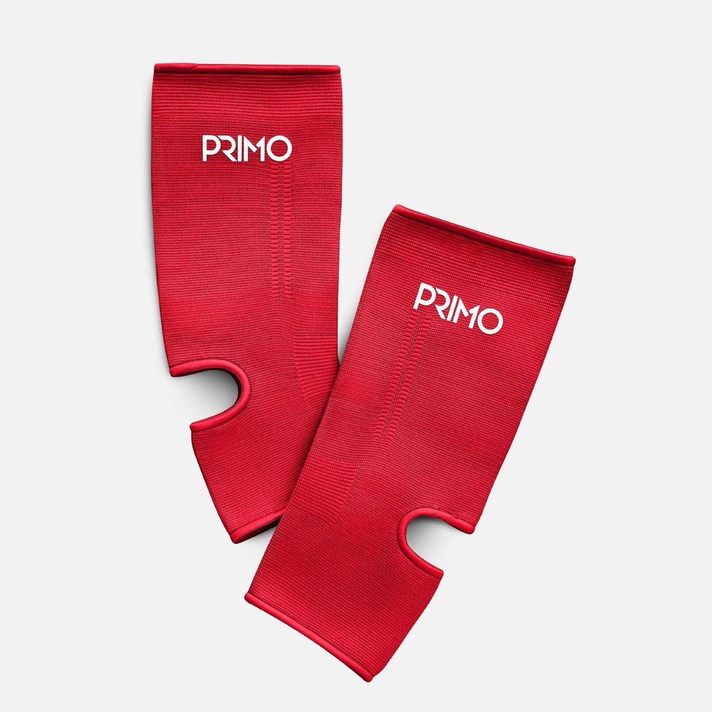 Primo Monochrome Ankleguards - Red-Primo