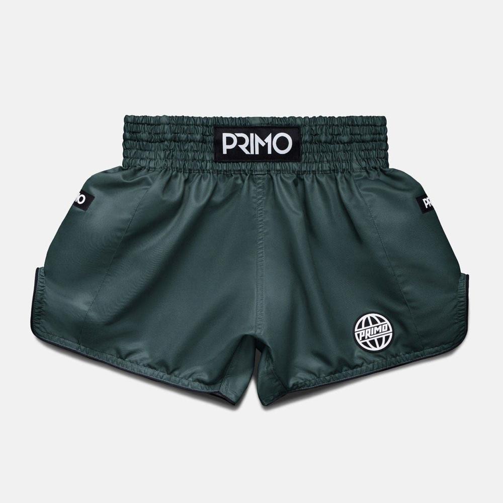 Primo Muay Thai Shorts - Alta Series - Forest Green-Primo