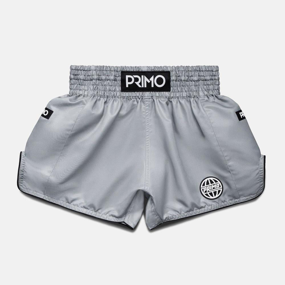 Primo Muay Thai Shorts - Alta Series - Tundra Grey-Primo